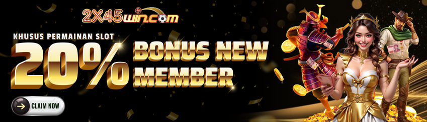 BONUS WELCOME 20 %